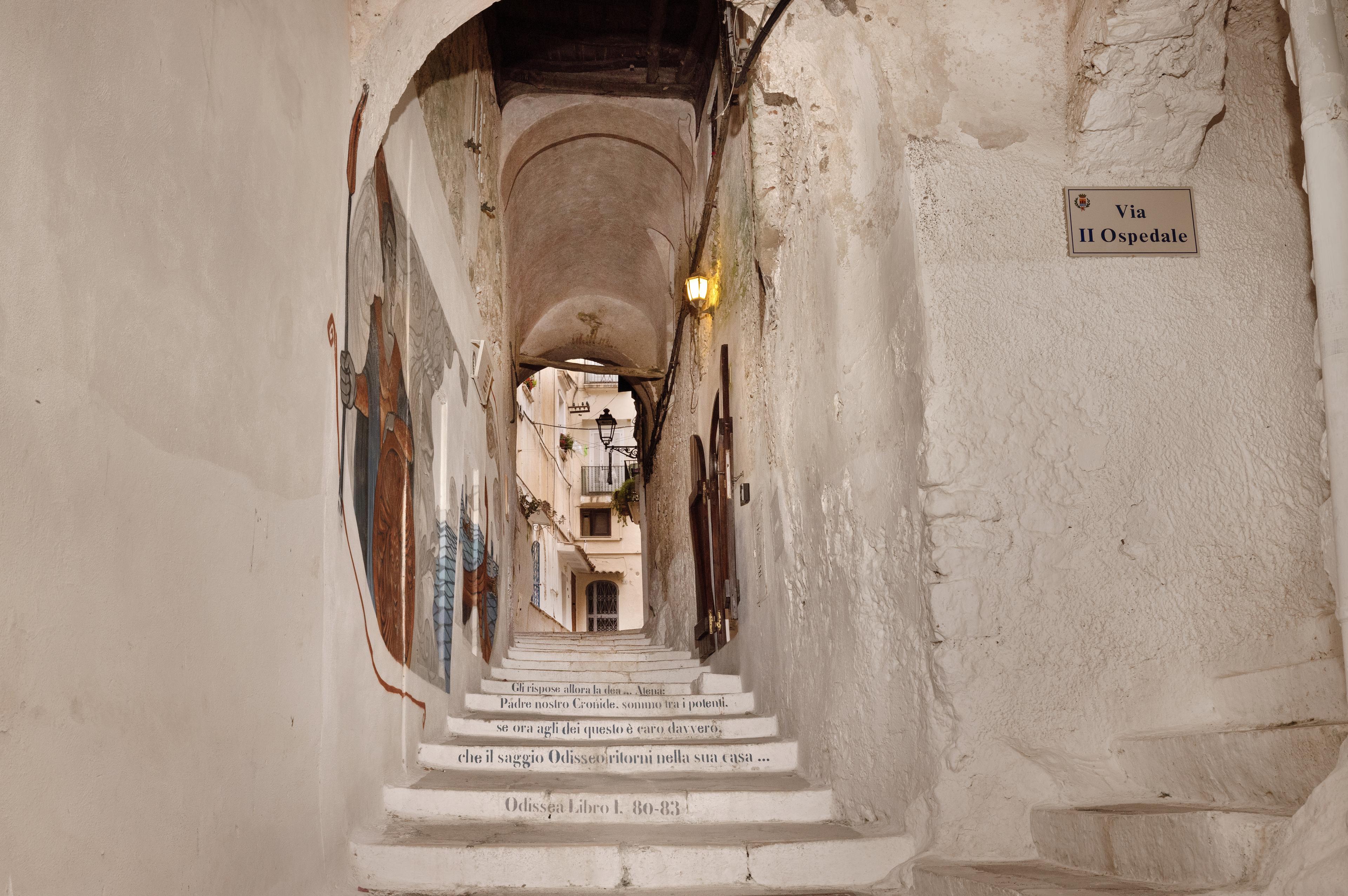 Ingresso principale Domus Luméa Sperlonga